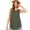 Army Green, variant on tank top for women Women Summer Round Neck Loose Sleeveless Shirt Casual Tunic Tops Blouse Womens tank tops White + L