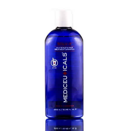 Treatment Oily Scalp - Therapro Mediceuticals Solv-X Oily Scalp & Hair Treatment Shampoo - Size : 8.45 oz