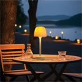 thumbnail image 4 of Haidf Ocean Wave Cordless Projector Light, Portable Battery Night Light LED Aurora Projector, RGB Color Changing Table Lamp for Bedroom, Living Room, and Kids Room, Ripple Lamp, Touch Style, 4 of 7