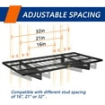 thumbnail image 4 of Garage Shelving .by.Wall Shelf Garage Storage Rack Wall Mounted Floating Shelves ( .xFT), 4 of 8