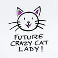 thumbnail image 2 of CafePress - Future Crazy Cat Lady Infant Bodysuit - Baby Light Bodysuit, Size Newborn - 24 Months, 2 of 4