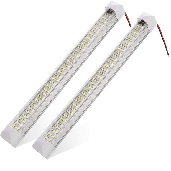 Barra de luces LED ANYPOWK de 13,4 pulgadas, 5 W, 500 lúmenes, 6000 K, 12 V