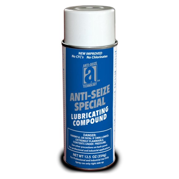 Special 18014 Aerosol Aluminum Copper Graphite Anti-Seize Compound, 12 oz., Silver/Gray, Paste