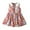 Red, variant on Zwiiyzr Toddler Girls Princess Dresses Summer Tank Dress Kids Retro Print Sleeveless Dress Baby Clothes Pink