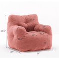 thumbnail image 5 of Hmlinktt Bean Bag Chair with Armrests Stuffed High-Density Foam, Lazy Sofa Comfy Chair BeanBag Chair for Adults in Living Room,Bedroom Reading, 5 of 7
