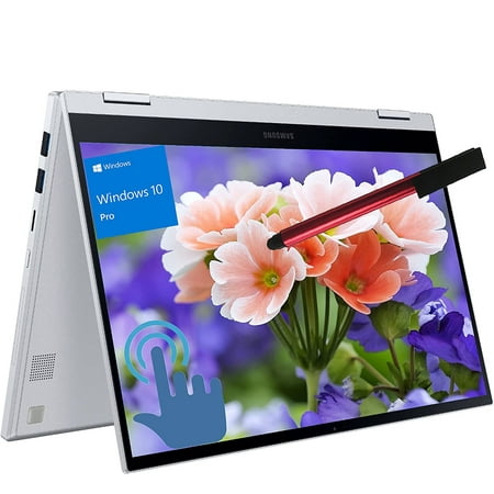 SAMSUNG Galaxy Book Flex2 Alpha 2-in-1 Windows 10 Pro Business Laptop, 13.3" QLED FHD Touchscreen 400nit, Intel Quard-Core i5 1135G7(Beat i7 1065G7), 8GB LPDDR4x RAM, 512GB PCIe SSD, 64GB Flash Drive