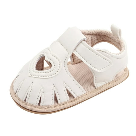 

WZHKSN Baby Girls Boys Infant White Casual Shoes 13