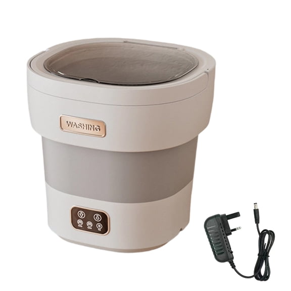1. 12L Portable Washing Machine with Dry, Quiet for Underwear/Socks, Compact Travel Design
