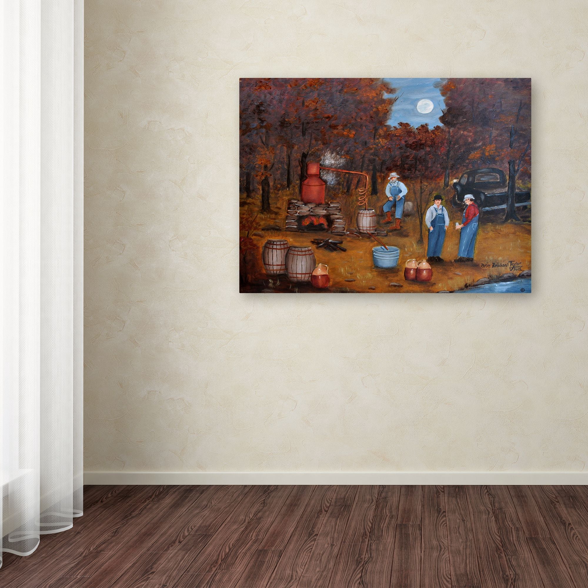 Trademark Fine Art 'The Moonshiners 10' Canvas Art by Arie Reinhardt Taylor