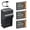 1 Charger + 3 Batteries, variant on Kastar AC & USB-C Battery Charger, Compatible with Kodak KLIC-7006 LB-012 for EasyShare M22 M23 M200 M522 M530 M550 M575 M580 M883 M5350 M5370 and PixPro FZ51 FZ53 FZ55 SL5