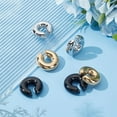 thumbnail image 3 of Chunky Ear Cuff Earrings Stainless Steel Ear Cuff Secure Non Pierced Ear Clips Sparkling Cartilage Earrings C-Shaped Non-Piercing Earr for Women Men Jewelry Gifts Gold, 3 of 9