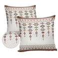 thumbnail image 2 of Outdoor Throw Pillow Cover Southwest Ethnic Abstract Geometric Art Waterproof Cushion Covers 2 Pack Vintage Boho Tribal Style Pillow Cases Home Decoration for Patio Garden Couch Sofa, 2 of 7
