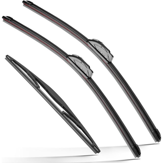 LAICAIW RAINTOK Windshield Wiper Blades Replacement for 2012-2018 Subaru Forester / 2015-2019 Subaru Outback Original Factory Quality Front Rear Wipers Blade Set for My Car-26" 17" 14" (Pack of 3)