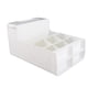thumbnail image 4 of Organizador De Papelería De Plástico, Caja De Almacenamiento De Escritorio Con Inserto Oblicuo, Múltiples Compartimentos, Resistencia Al Desgaste Con Cajón Para El Hogar, La, 4 of 7