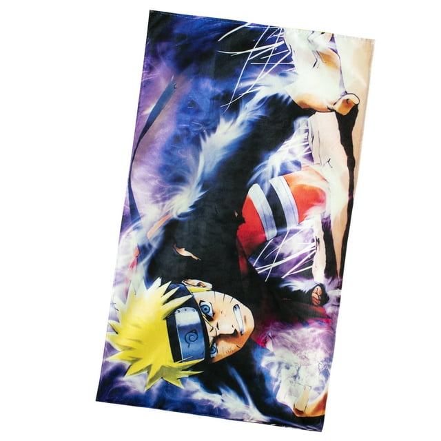 Toalla De Baño Diseño Anime Serie Naruto Microfibra Poliester Nubisuave NARUTO