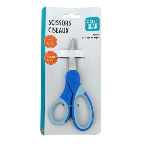PEN+GEAR 5 "pointe ciseaux bleu