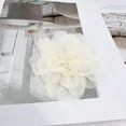 thumbnail image 5 of 100mm Flower Brooches for Women Extra Large Rose Satin Fabric Lapel Pin Dainty Satin Fabric Brooch Big Camellia Flowers for Wedding Party Dance Clothes Accessories Jewelry for Banquet Ceremony, 5 of 12