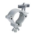 thumbnail image 4 of Justharion Durable Alloy Wrap Around Clamp for Club Exhibition Event Stylish Lighting Hook Mount Silver T master 1Set, 4 of 6