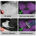 thumbnail image 3 of Maidao Auto Car Mats for chevy malibu 2008–2012 MK7 5 Seats Carpet Protection PU Leather Car Liners All Weather Purple 3pc, 3 of 4