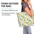 thumbnail image 2 of Balery Fruit Pears Bolsa Tote Estilo Estético con Cremalleras, Bolsa de Hombro, Bolsa de Compras Grande y Plegable, 2 of 8