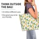 thumbnail image 2 of Balery Fruit Pears Bolsa Tote Estilo Estético con Cremalleras, Bolsa de Hombro, Bolsa de Compras Grande y Plegable, 2 of 8