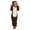 Coffee, variant on QATAINLAV Sherpa Fleece Jumpsuit for Women Winter Warm Fuzzy Onesie Pajamas Cute Cat Hooded Romper Casual Zip Up Overalls Sleepwear Flash Sales of the Day Gray XL