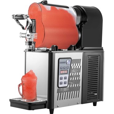 VEVOR Commercial Slushie Machine – 10L (2.6 Gal) Frozen Drink Maker, 600W, Stainless Steel, -4°F To 28°F