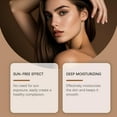 thumbnail image 4 of Loción Corporal Bronceadora sin Sol Bronce Natural Crema Autobronceadora con Fórmula Hidratante para Todo Tipo de Pieles Color de Larga Duración Bronceador Gradual Cuidado Suave Seguro 50g, 4 of 8
