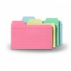 Find It 3x5 Tabbed Index Cards, Narrow Ruled, Assorted Colors, 48 Pack
