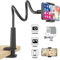 thumbnail image 2 of Camera Gooseneck Mount Table Bed Side Mobile Phone Clamp Bracket Lazy Stand Rack, 2 of 11