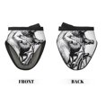 thumbnail image 2 of Pofeuu Capybara Riding Bicycle Print Thickened Mini Silicone Oven Mitts Heat Resistant, Rubber Oven Mitt Gloves, Finger Pinch Grips, Pot Holder, Silicone Potholder, 2 of 7