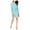 Blue - brightblue, variant on Maison Jules Womens Split Neck Fit & Flare Dress
