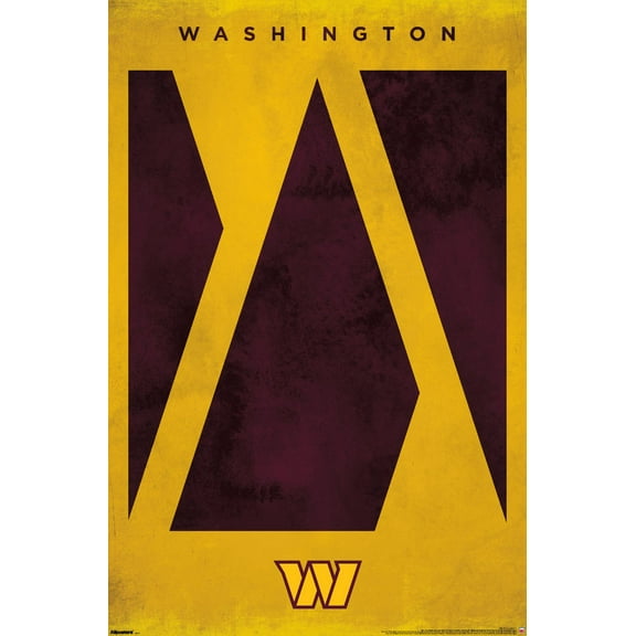 NFL Washington Commanders - Logo 25 Wall Poster, 22.375" x 34"