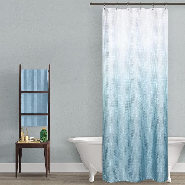 Slate Grey Blue Shower Curtains for Bathroom,Bath Small Stall Shower