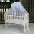 Universal Size Toddler Bed Crib Mosquito Net Baby Safety Crib Canopy
