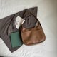 thumbnail image 5 of Bolso Hombro para Hombre Y Mujer Multibolsillos Piel Sintética El (marrón), 5 of 7