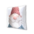 thumbnail image 3 of Standing Cute Gnomes with Red Hat Throw Pillow Covers Pillowcases 20 x 20 Inch Home Decor 2 Packs for Bedroom Sofa, 3 of 6