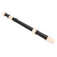thumbnail image 1 of 8 Hole Soprano Recorder Instrument German Style C Key Flute ABS Detachable Design Exquisite Craftsmanship Comfortable Playability Convenient Storage Black with Protective Case for, 1 of 7