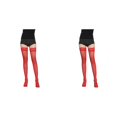 thumbnail image 1 of *2 Pcs Compresses pour Femmes Compresses de Voyage pour Hommes Taille Compresses Chaussettes de Compression pour Femmes 20-30 Genou Haut Court Compresses, 1 of 5