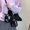 thumbnail image 2 of Bolso francés moderno personalizado con diseño de animales y muñecas, bolso cruzado, bolso de hombro, bolso de almacenamiento, 2 of 7