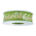 thumbnail image 4 of Christmas Wired Edge Ribbons Wide Uses Durable for Gift Packaging DIY Crafts Green, 4 of 8