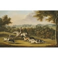 thumbnail image 2 of William Henry Davis 18x13 Gold Ornate Wood Frame and Double Matted Museum Art Print Titled - Colonel Newport Charlett's Favourite Greyhounds, at Hanley Court, Worcestershire, 2 of 4