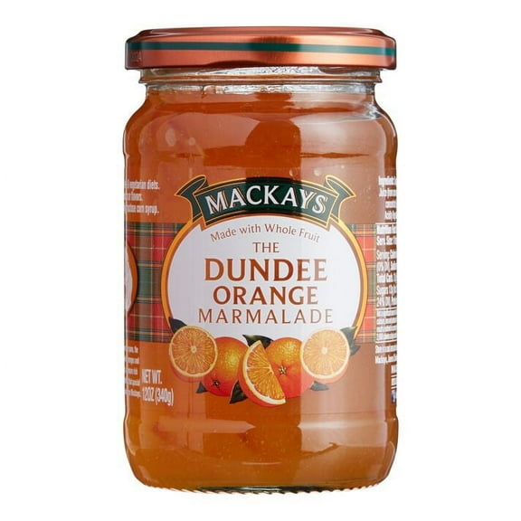Mackays Dundee Orange Marmalade 12 oz Pack of 4