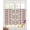 Pink, variant on Beige Green Boho Sheer Curtains 54 Inch Length 2 Panels Set for Living Room/Bedroom, Vintage Ethnic Tribe Abstract Art Kitchen Curtains Grommet Semi-Sheer Curtains Drapes Window Treatments 42"x54"x2