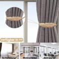 thumbnail image 2 of 2pcs Magnetic Curtain Tiebacks, Magnetic Curtain Tiebacks, Window Alloy Curtain Tiebacks for Curtains (Gold Foil), 2 of 5