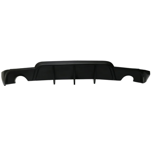 Ikon Motorsports Compatible with 14-16 Lexus IS 250 IS350 W Style Rear Bumper Lip Diffuser - PU