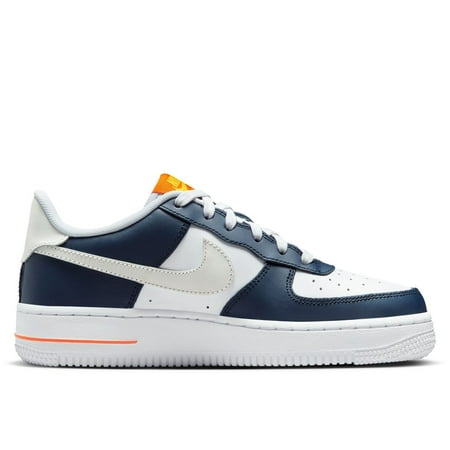 Big Kid's Nike Air Force 1 Low LV8 BG Navy/Wht-Blue Tint (FN7239 410) - 6