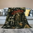 thumbnail image 2 of PIKWEEK Vintage Mushroom Witchcraft Plant Blanket, Soft Blankets Flannel Bed Throw Cozy Lightweight Plush Gifts for Women Men Boys Girls Sofa Couch Bedroom Living Rooms Warm All, 2 of 6