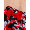 thumbnail image 7 of WIBACKER Baby Girl Clothes Summer Cute Outfits 3 6 12 18 Months Ruffle Romper & Floarl Shorts Sets for Love Heart Girls, 7 of 7
