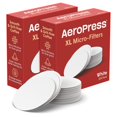 thumbnail image 1 of AeroPress XL - Paquete de filtros de repuesto - Microfiltros para cafetera AeroPress XL y cafetera estilo espresso, paquete de 2 (400 unidades) AeroPress NA, 1 of 7